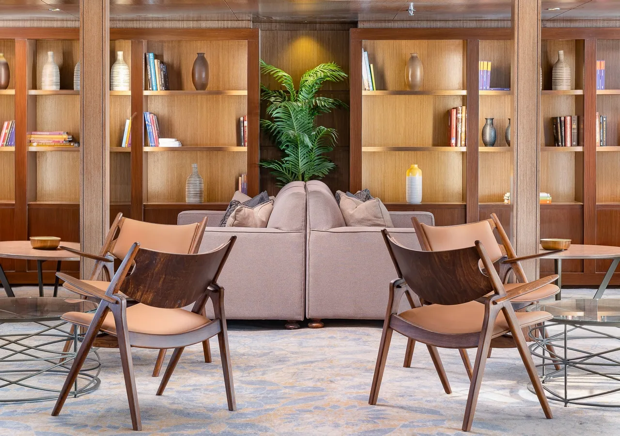 Lounge aboard the Jaz Elite Viceroy Nile Cruise Nile cruise